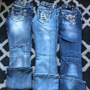 Miss me boot cut jeans